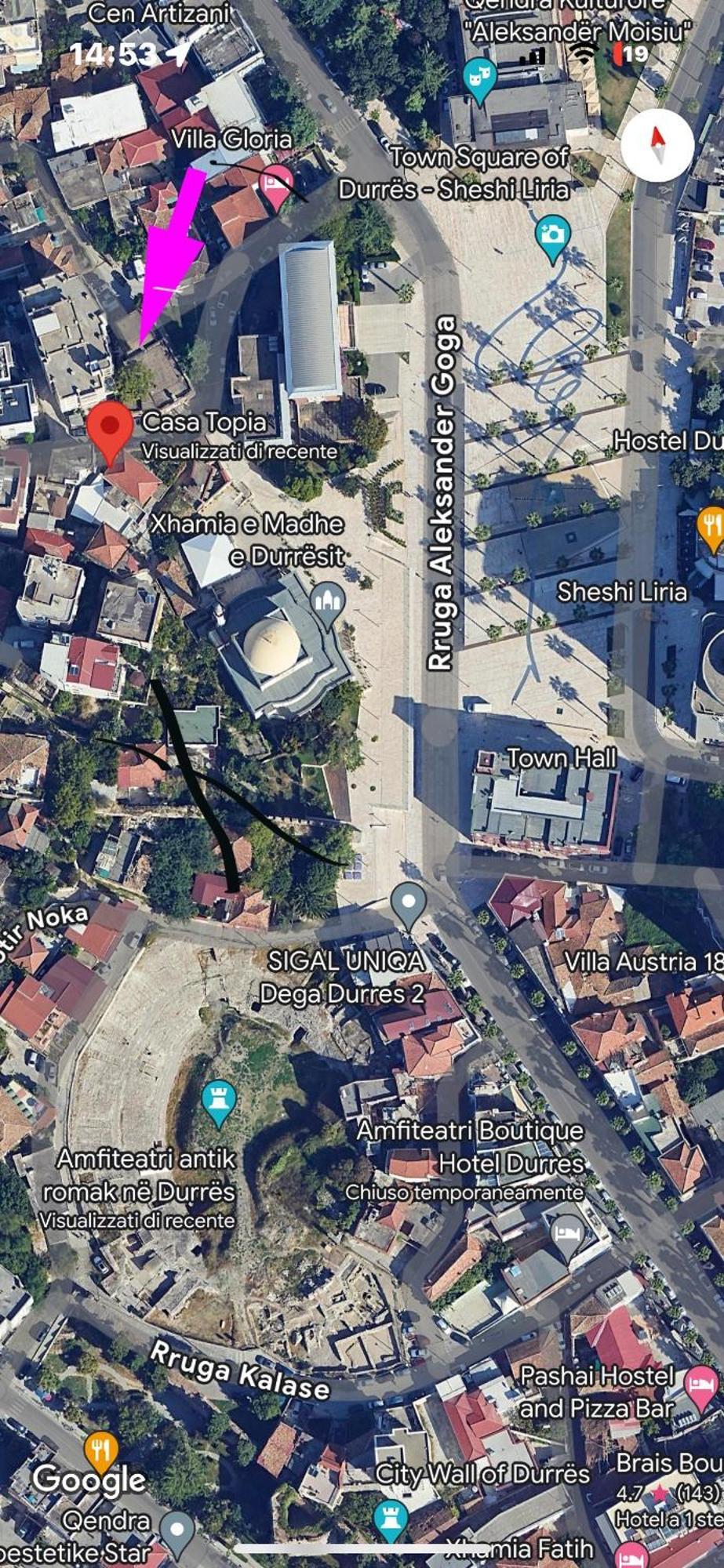 Casa Topia Durrës Exterior foto